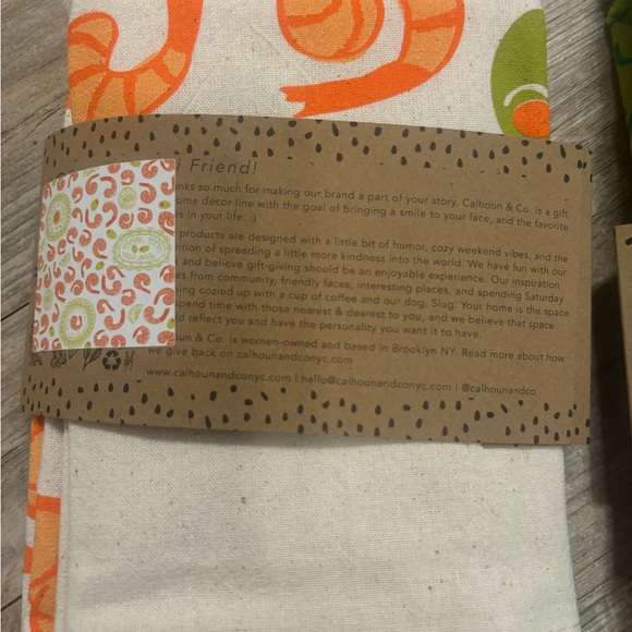 NWT Colorful Fun Tea Towels - Picture 8 of 9